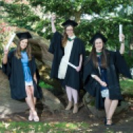 free pic no repro fee 18 oct 2016 Julie Hobbart Tralee, Karen Hayes Rathpeacon and Laura Kent Kilcully who graduated with a degree in Business Information Systems (BIS) from UCC on Tuesday, October 18th. Photography by Gerard McCarthy 087 8537228 more info contact Alison O’Brien Fuzion Communications 021 4271234 086 3879388