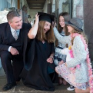 free pic no repro fee 18 oct 2016 Gerard, Helen and Isabel Heaney with Lillian Heaney from Cobh who graduated with a degree in Business Information Systems (BIS) from UCC on Tuesday, October 18th. Photography by Gerard McCarthy 087 8537228 more info contact Alison O’Brien Fuzion Communications 021 4271234 086 3879388