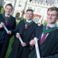 free pic no repro fee 18 oct 2016 Ciaran Williams Dingle, Denis Doherty Kilarney and Conor Nolan Tralee who graduated with a degree in Business Information Systems (BIS) from UCC on Tuesday, October 18th. Photography by Gerard McCarthy 087 8537228 more info contact Alison O’Brien Fuzion Communications 021 4271234 086 3879388