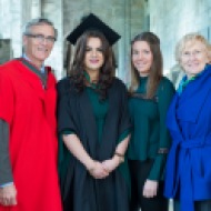 free pic no repro fee 18 oct 2016 Prof Ciaran Murphy Head of Cubs UCC and Patricia Lunch BIS UCC with Keira O'Sullivan and Gina O'Sullivan Rathpeacon who graduated with a degree in Business Information Systems (BIS) from UCC on Tuesday, October 18th. Photography by Gerard McCarthy 087 8537228 more info contact Alison O’Brien Fuzion Communications 021 4271234 086 3879388